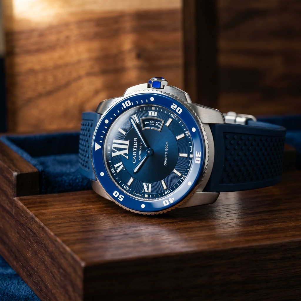 Cartier Calibre Diver Blue